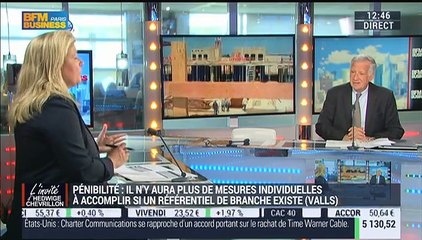 Gérard Huot, co-auteur du rapport sur la simplification du compte pénibilité - 26/05
