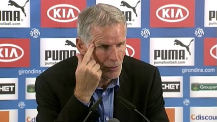 Conférence de presse après Bordeaux-Lille