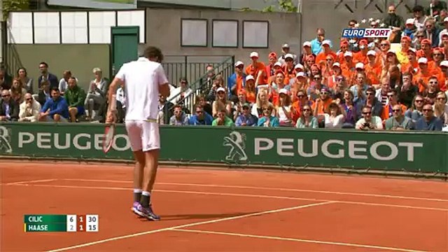 Cilic - Haase hlts