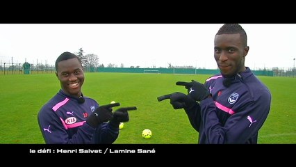 Défi entre copains - Lamine Sané et Henri Saivet