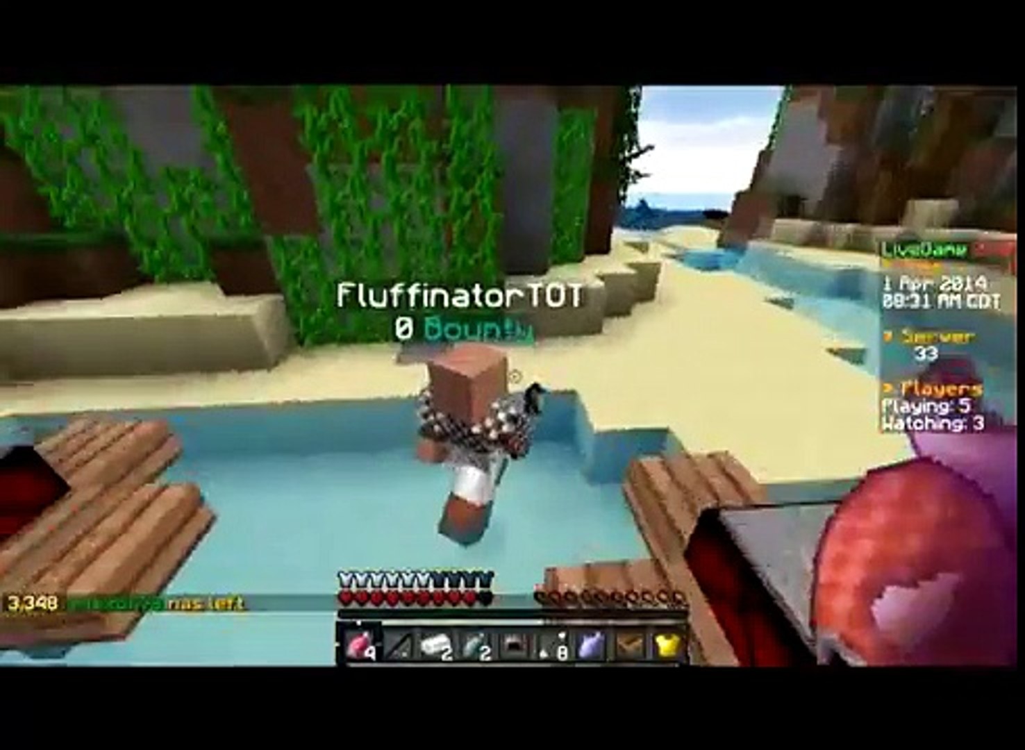 PvP Монтаж - Minecraft Survival Games