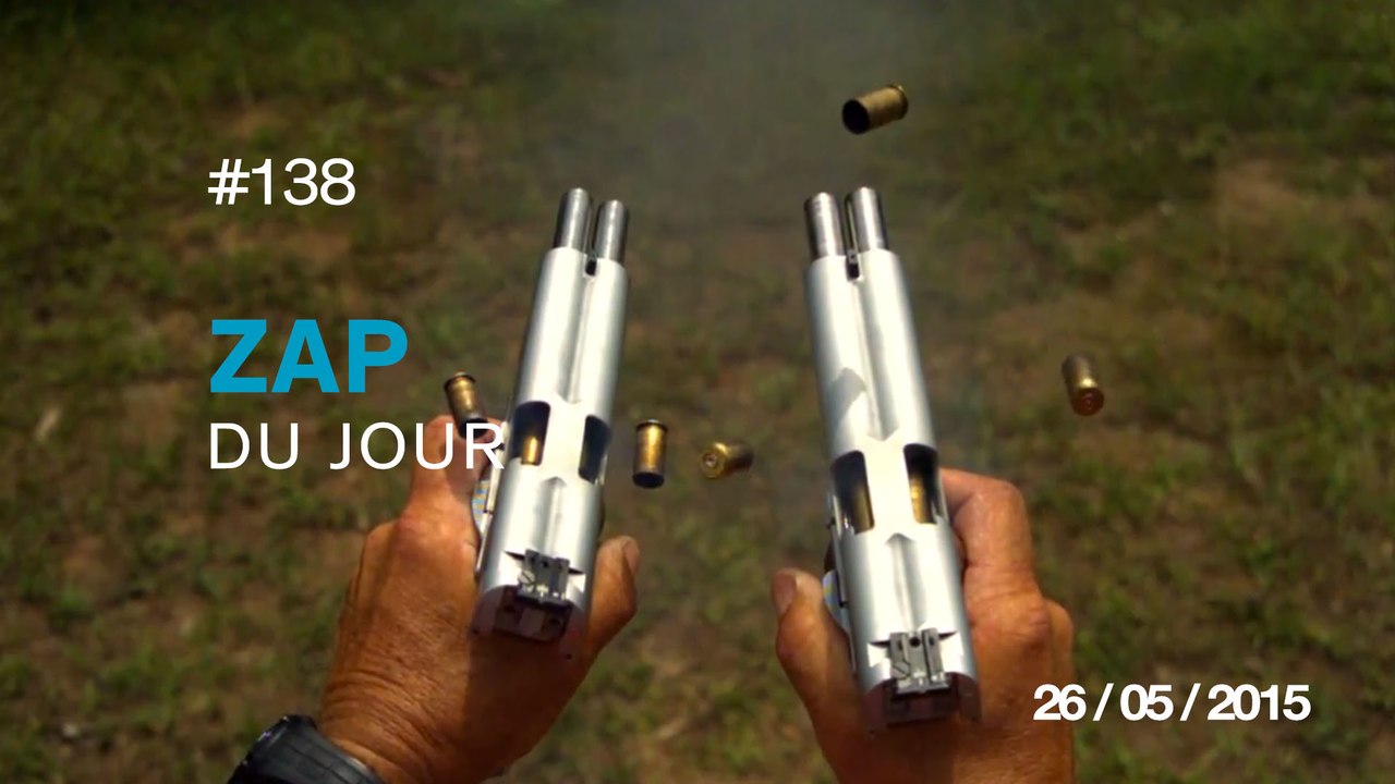 ZAP DU JOUR #138 : Maîtriser une chute à moto / Canon double en slow motion / FOXTROTT - Driven /