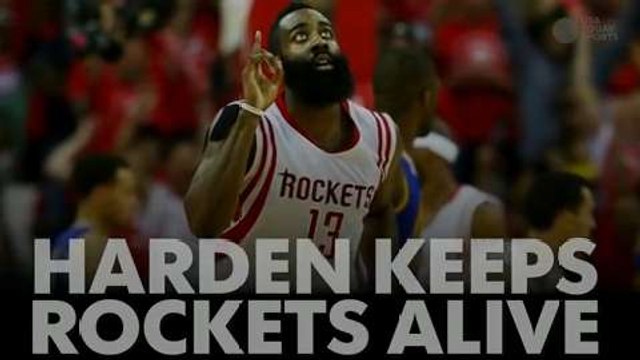 Harden keeps Rockets alive