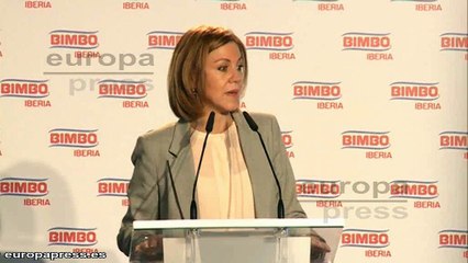 Cospedal "orgullosa" de la nueva panificadora de Bimbo