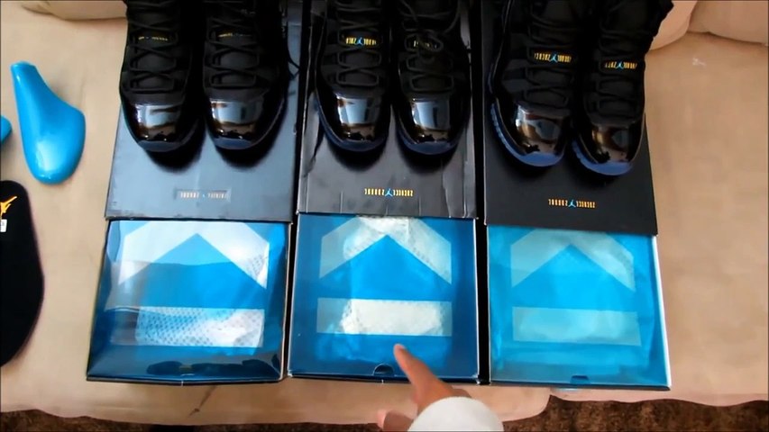 jordan 11 gamma blue real vs fake