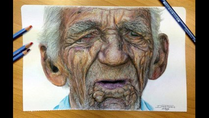 Best color pencil drawings in the world/ Mejores dibujos a lápiz de color video2