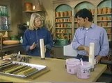 Martha Stewart Demonstrates Candle Mold Making and Wax Casting
