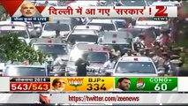Narendra Modi arrives in Delhi, begins victory road show