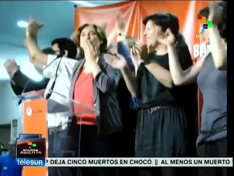 España: Colau busca alianzas con fuerzas de izquierda para gobernar