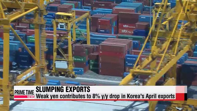 Korean won losing competitiveness in global export market