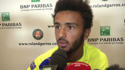Tennis - RG (H) : Hamou «Une expérience qui me marquera toute ma vie»