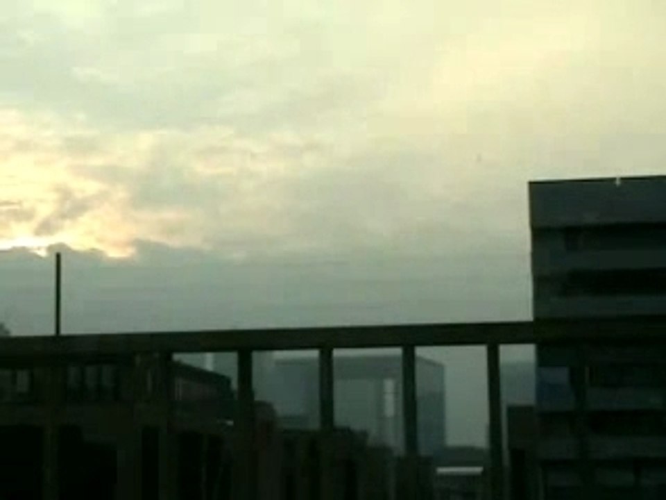 Levé du soleil en accéléré