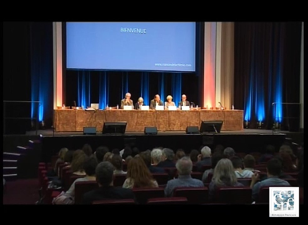 10/04/2015 - Journées publiques de réflexion des lycéens 2015 : Les états de conscience - Ouverture