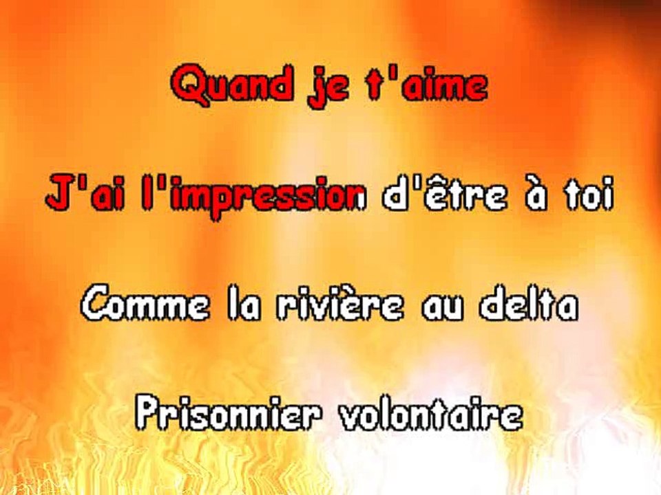 KARAOKE DEMIS ROUSSOS - Quand je t'aime