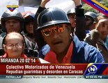 Motorizados de Venezuela repudian guarimbas en Caracas