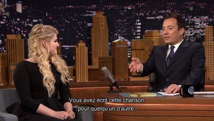 Tonight Show - Meghan Trainor de son 1er contrat à "All about that bass" chez Jimmy Fallon - Emission du 22 mai sur MCM