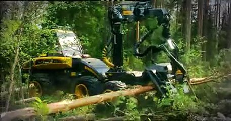 Ponsse harvester esittelyvideo