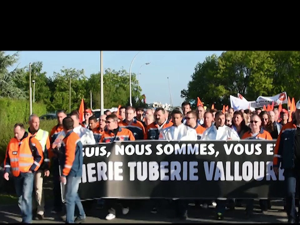 Valenciennes : mille manifestants pour faire pression sur la direction de Vallourec