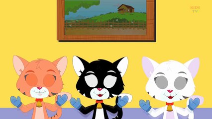 Thrfor kids  kids songsee Little Kittens  Popular nursery rhyme  (HD)