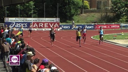 Finale M 400 m (Victoire de Yannick Fonsat en 48''06)