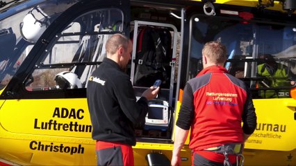 H145 impressions: EMS in the Bavarian Alps