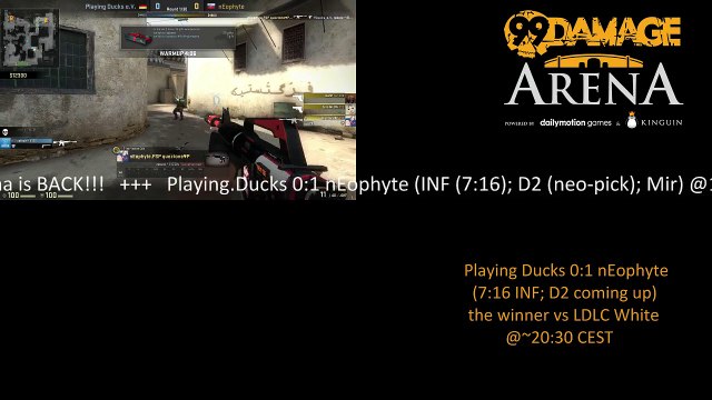 dabo0 - 99DMG Arena Playing Ducks vs nEophyte + the winner vs LDLC White (REPLAY)