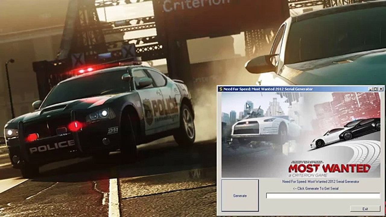 Need For Speed Most Wanted 2012 Serial Key Generator NFS MW keygen ...