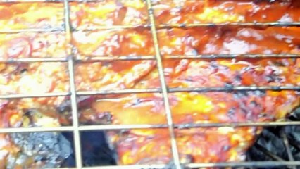 Pargo Zarandeado a las brasas/Fish grilled snapper Zarandeado