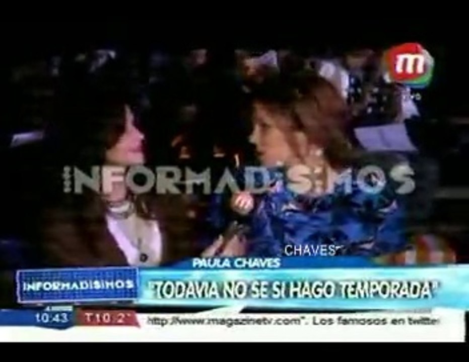 Paula nota en Informadísimos - 14 de Agosto