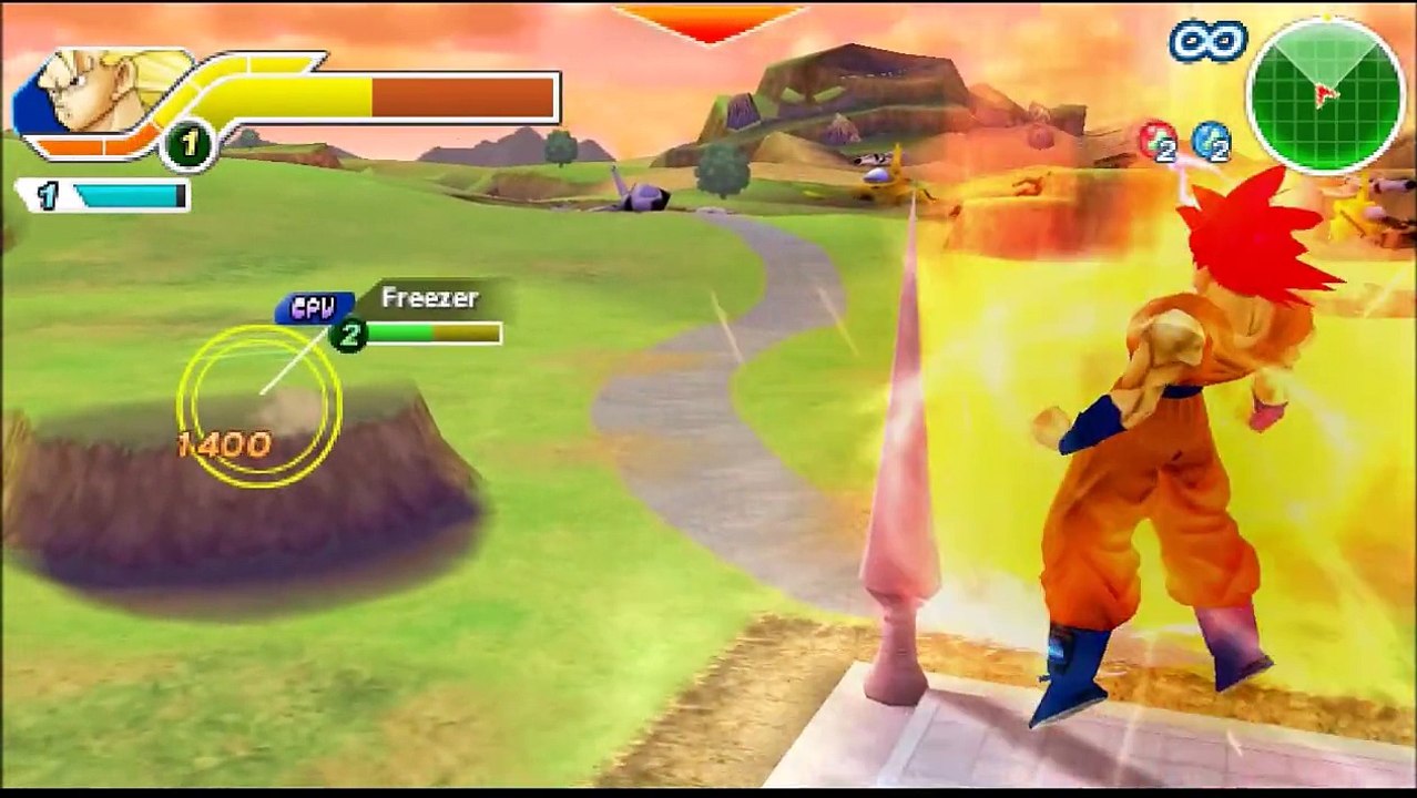 DBZ Tenkaichi Tag Team Mod SSJ God Goku VS Beerus