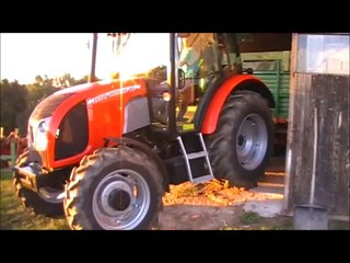 Zetor proxima 90 in UTB 553 siliranje 2012