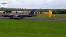 Boeing B-52 Stratofortress Drogue Parachute Landing at RAF Fairford