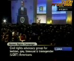 Obama Speaks To Human Rights Campaign