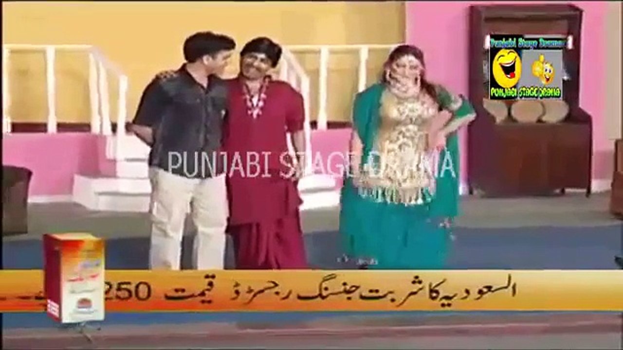 Zafri Khann and Sajan Abbas Best Comedy - New Punjabi Stage 2015