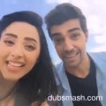 sanam chaudhri and furqan qureshi dubsmashes