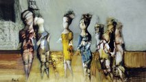Original abstract oil paintings -the fantastic world of Hayk Gasparyan’s women
