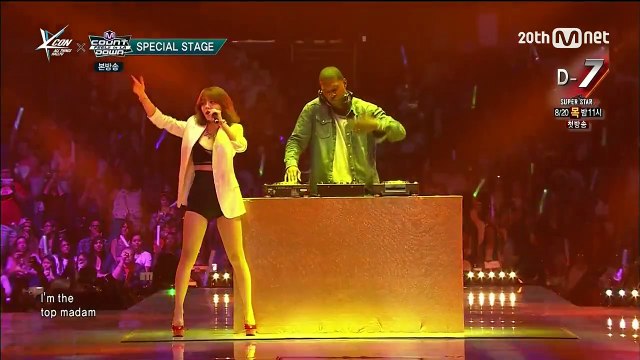 [Special Stage] 150813 AOA Jimin (지민) - Puss @ 엠카운트다운 M! Countdown KCON in LA [1080p 60fps]