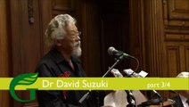 David Suzuki Keynote speech to Green Party Sustainable Economics Conference (part 3/4)