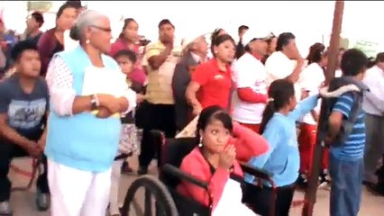 Apoyos en Los Reyes de Juárez dejarán de ser para unos cuantos: Rafa Ramos