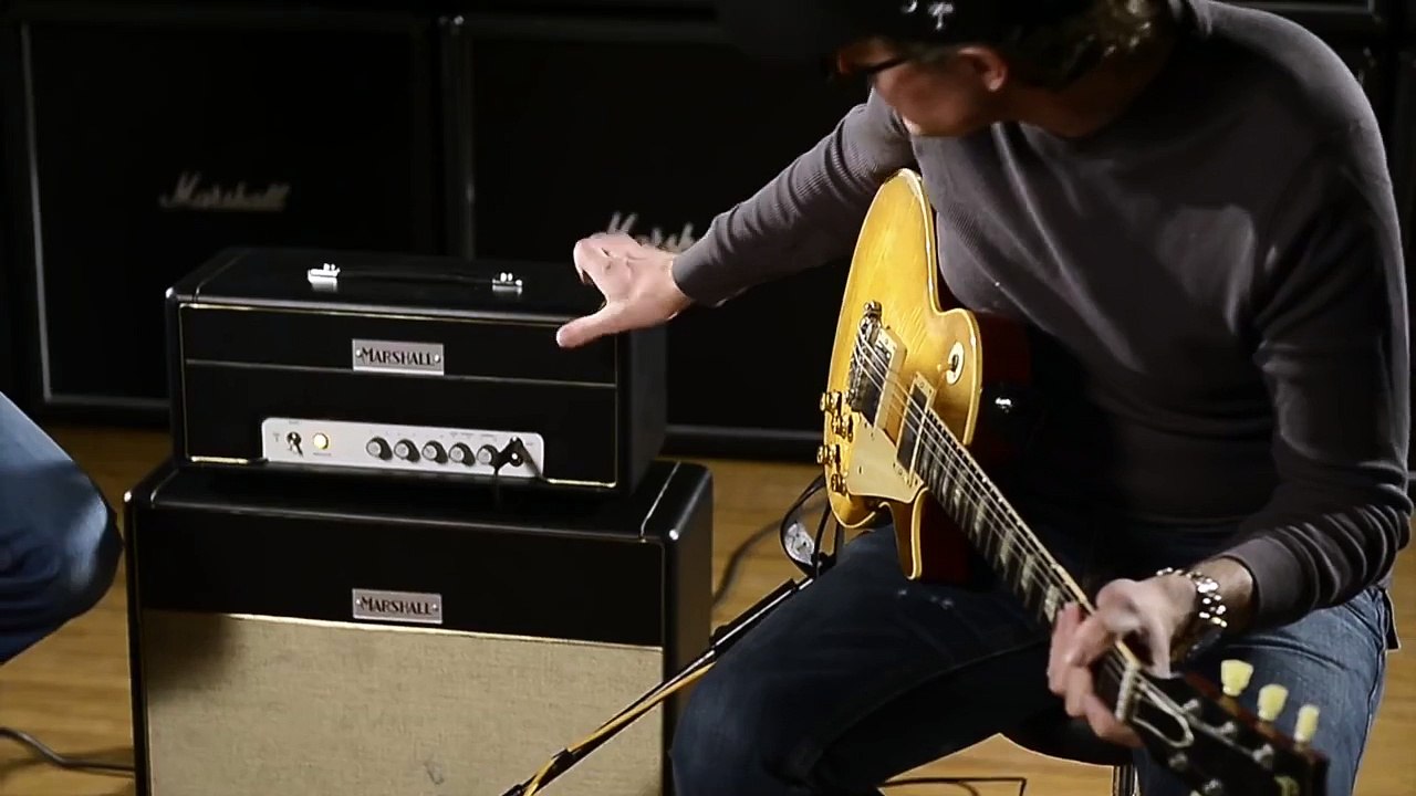 Joe Bonamassa plays the Andertons 1964 reissue Marshall JTM145 Head