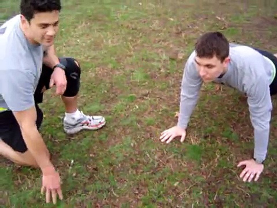 pushup video for Army ROTC cadets