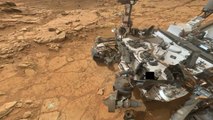 Un viaje asombroso en Marte con el Robot Mars Curiosity Nasa vista de 360 grados