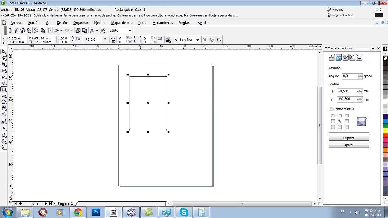 como hacer un folleto en corel draw x3