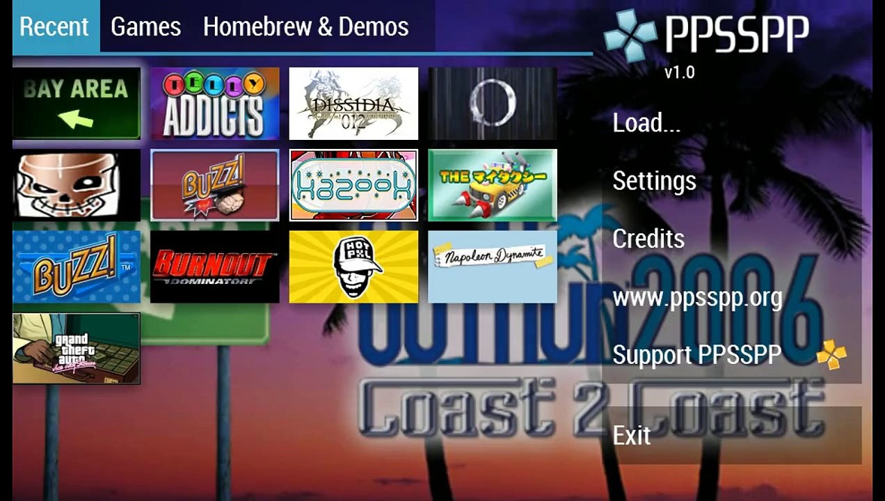 Outrun 2006 Coast 2 Coast (PSP on PPSSPP Emulator)