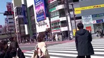 Shibuya crossing in Tokyo, Japan