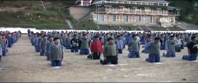 Tibet Children's Villege2008（School セレモニーの練習）