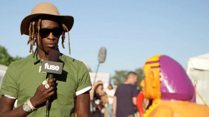 Lollapalooza 2015: Young Thug Talks Debut Album