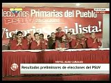 Escrutinios elecciones primarias PSUV Venezuela Socialista 1