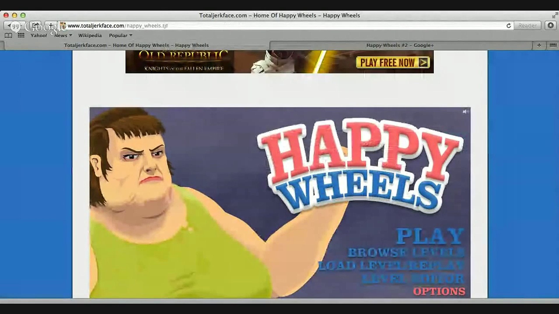 Happy Wheels 2 Video Dailymotion - happy wheels obby grand opening roblox