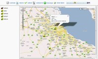 AVL GPS GPRS Sistema Web para rastreo y control de Flota GPS